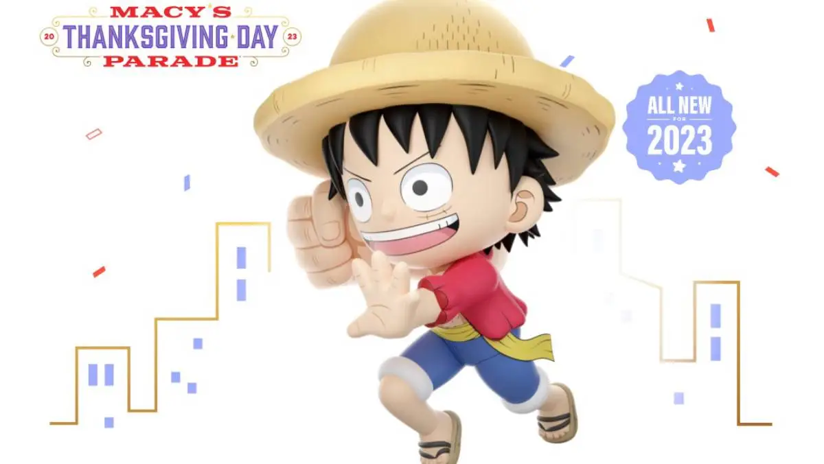 Luffy One Piece Balloon Will Be in Macy's Thanksgiving Day Parade