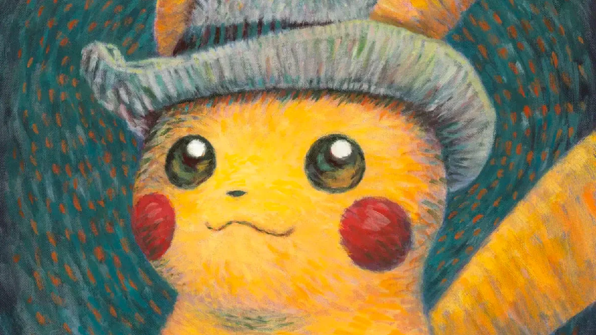 pikachu van gogh pokemon card
