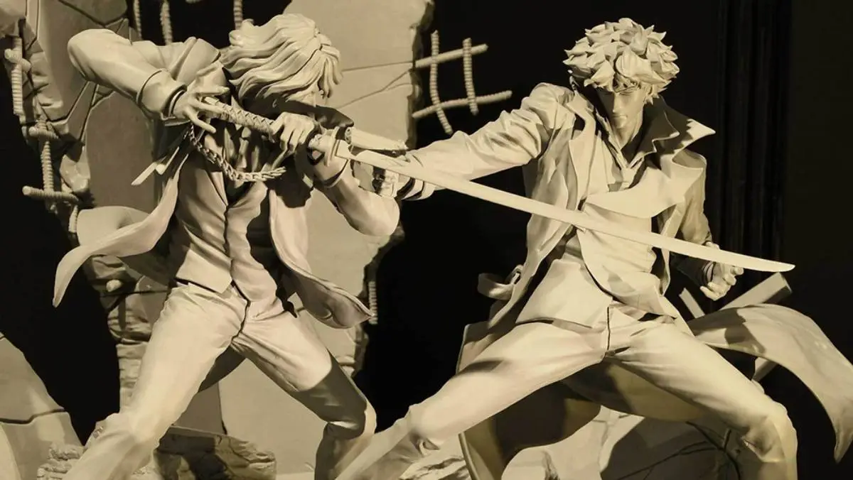 See the Cowboy Bebop Spike and Vicious Figure Prototype