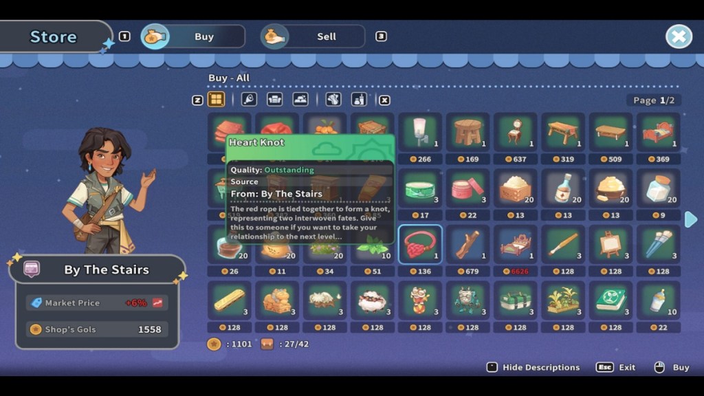 Heart Knot in My Time at Sandrock