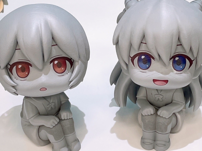 Evangelion Rei Asuka Look Up figures