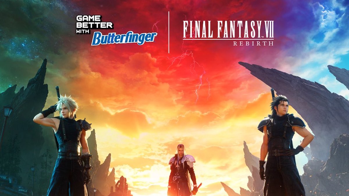 Final Fantasy VII Rebirth x Butterfinger Sweepstakes Begins