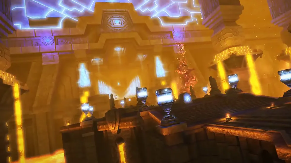 Скриншот первого трейлера FFXIV Labyrinth of the Ancients