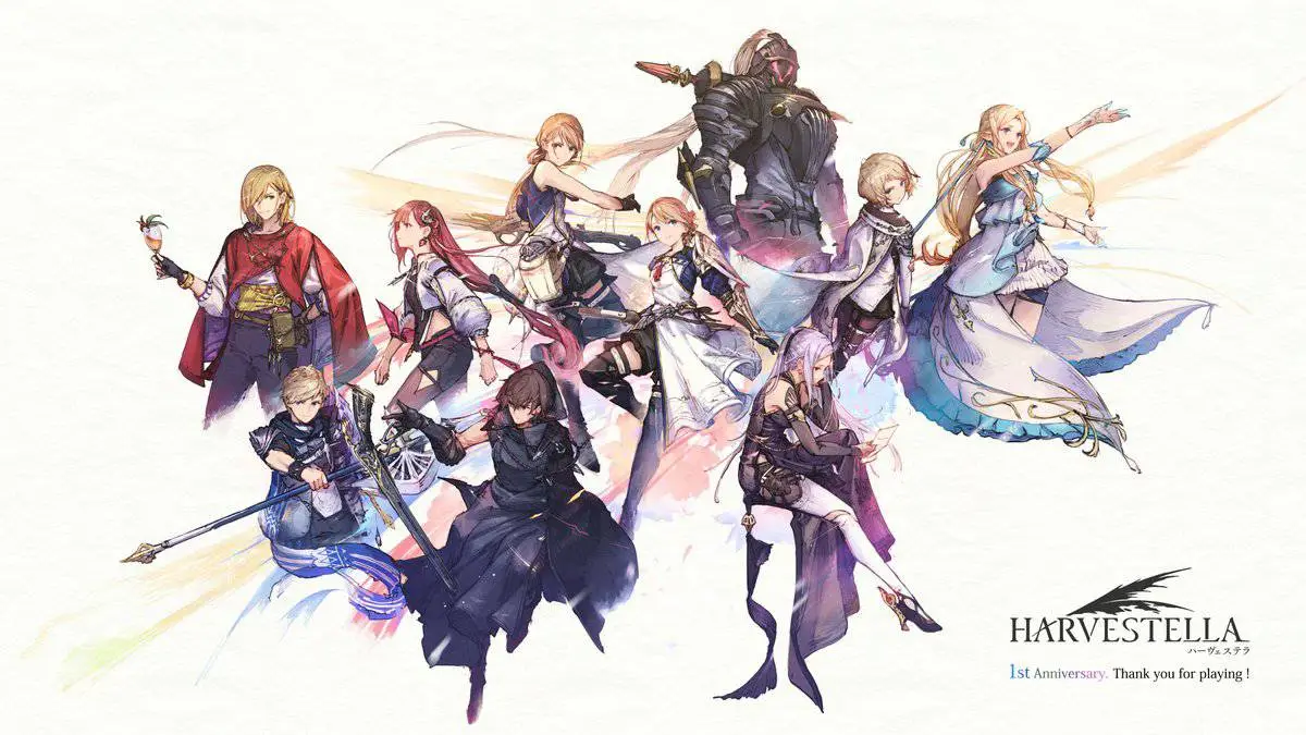 Harvestella Art of Characters Shared on Its Anniversary