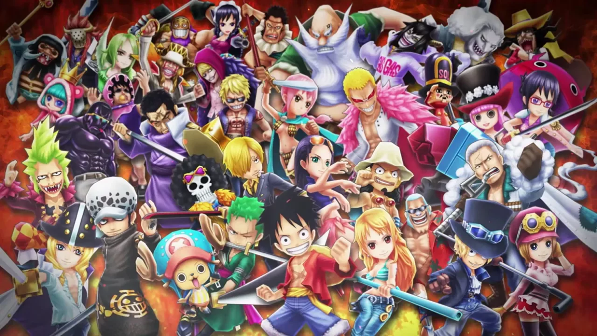 Pin em One piece Thousand Storm collection