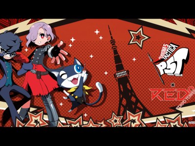 Persona 5 Tactica collaboration at Red Tokyo Tower