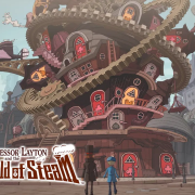 Professor Layton and the New World of Steam Release Date Gameplay