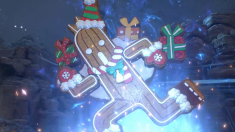 FFVII Ever Crisis Christmas Event Stars Gingerbread Cactuar