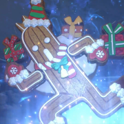 FFVII Ever Crisis Christmas Event Stars Gingerbread Cactuar