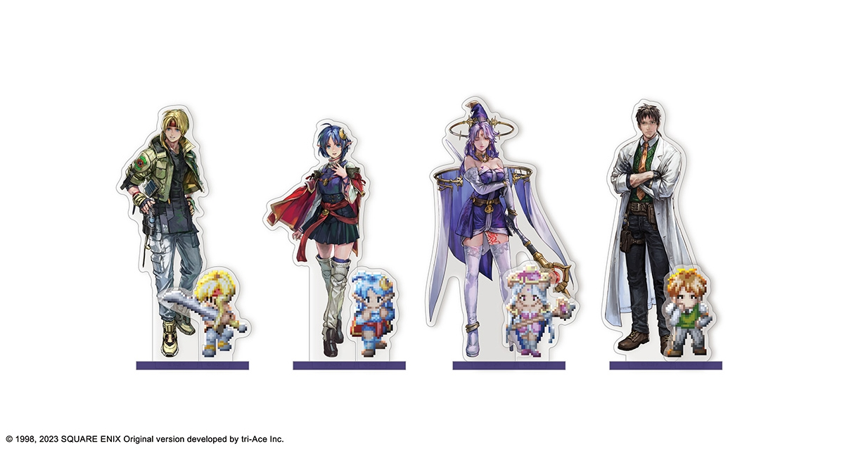 Star Ocean The Second Story R acrylic stands