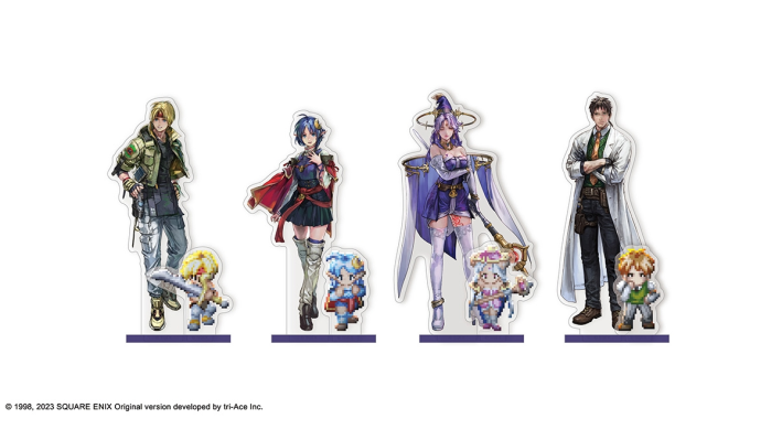 Star Ocean The Second Story R Character Acrylic Stands Will Appear
