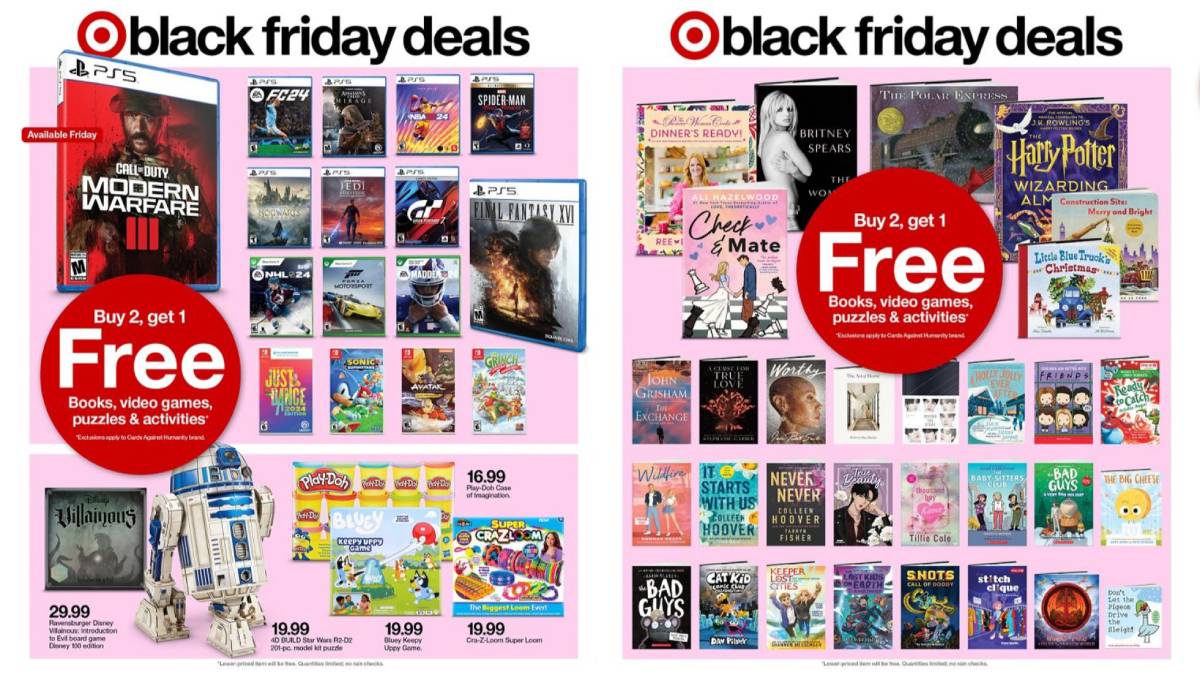 Target Buy 2, Get 1 Free Video Games Sale Starts Next Week