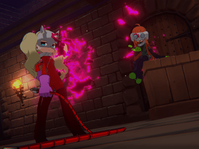 Brainwashed Panther and Oracle in Persona 5 Tactica