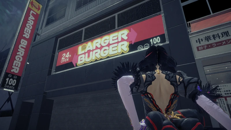 Larger Burger chain in Bayonetta 3