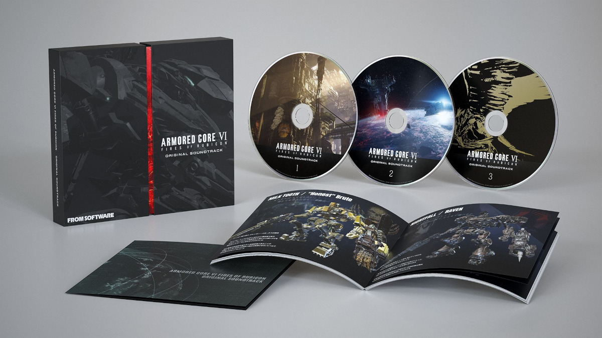 Armored Core 6 VI Fires of Rubicon physical original soundtrack