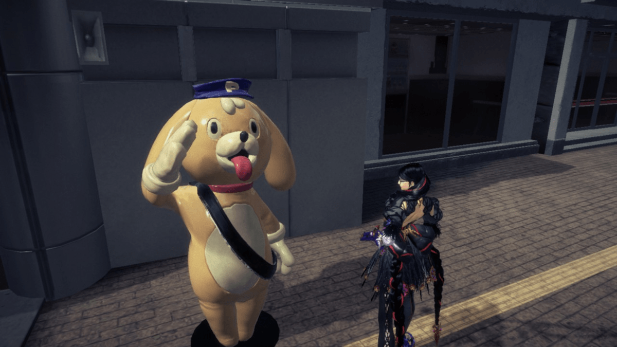 Astral Chain easter egg in Bayonetta 3