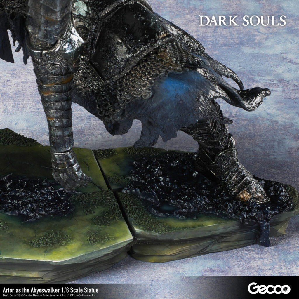 Dark Souls Artorias the Abysswalker statue - base