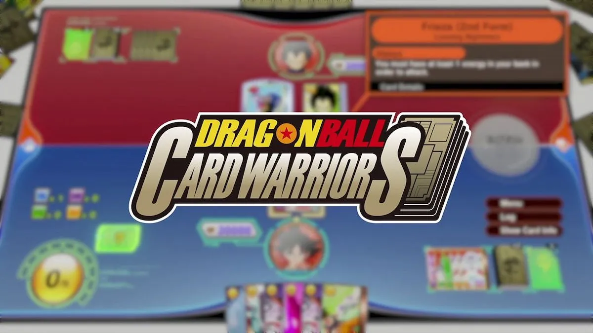 Dragon Ball Z: Kakarot Dragon Ball Card Warriors Service Ends