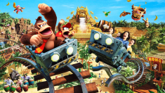 Donkey Kong Country Mine Cart Madness in Universal Studios Japan USJ Super Nintendo World