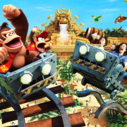 Donkey Kong Country Mine Cart Madness in Universal Studios Japan USJ Super Nintendo World