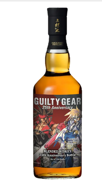 Guilty Gear 25th anniversary whiskey