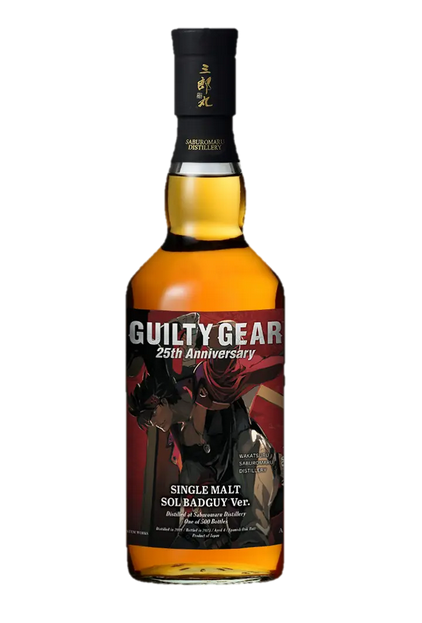 Guilty Gear 25th anniversary whiskey Sol