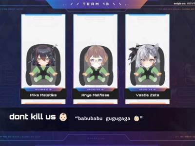 HoloNiji Apex Legends Custom Tournament Vtuber Teams Revealed