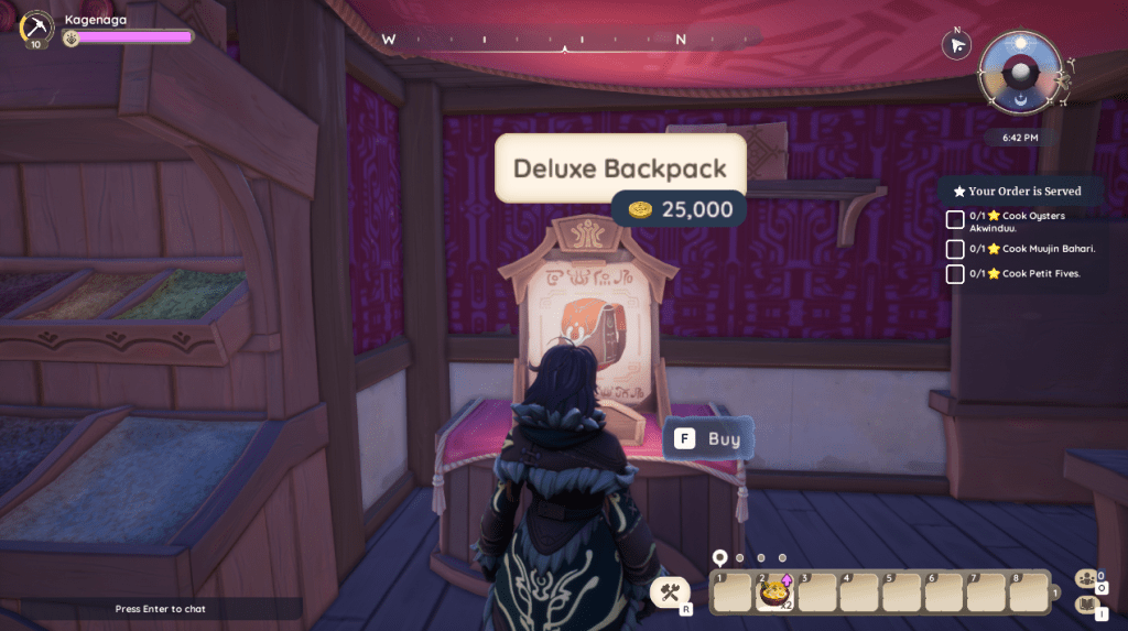 How to Increase Inventory Space Palia