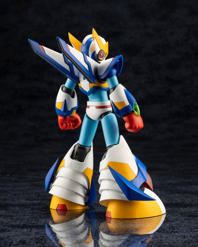 Mega Man X Falcon Armor model kit - back