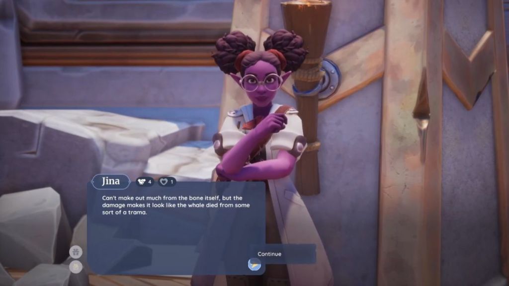 Screenshot of Jina in Palia.