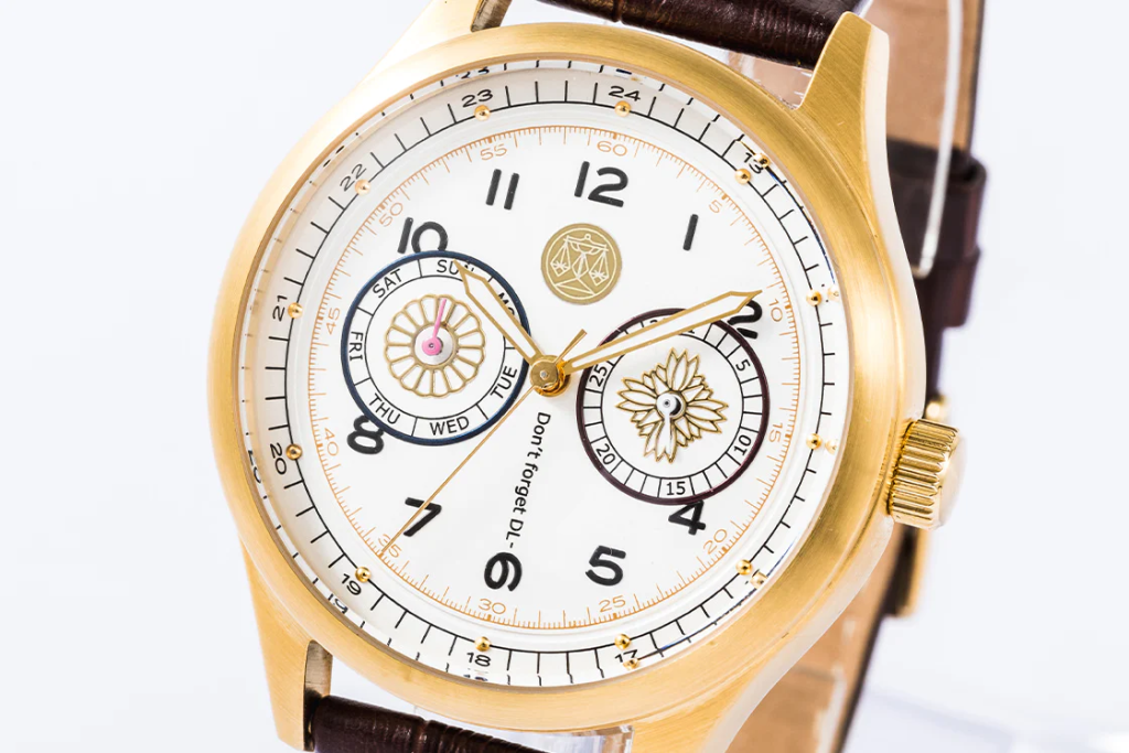 Phoenix Wright Ace Attorney SuperGroupies watch - close-up