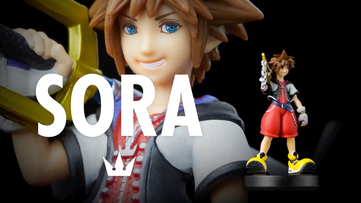 Nintendo Reveals Sora Amiibo Figure