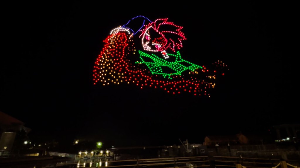 Stardance Parade Drones Make Demon Slayer and Evangelion Characters