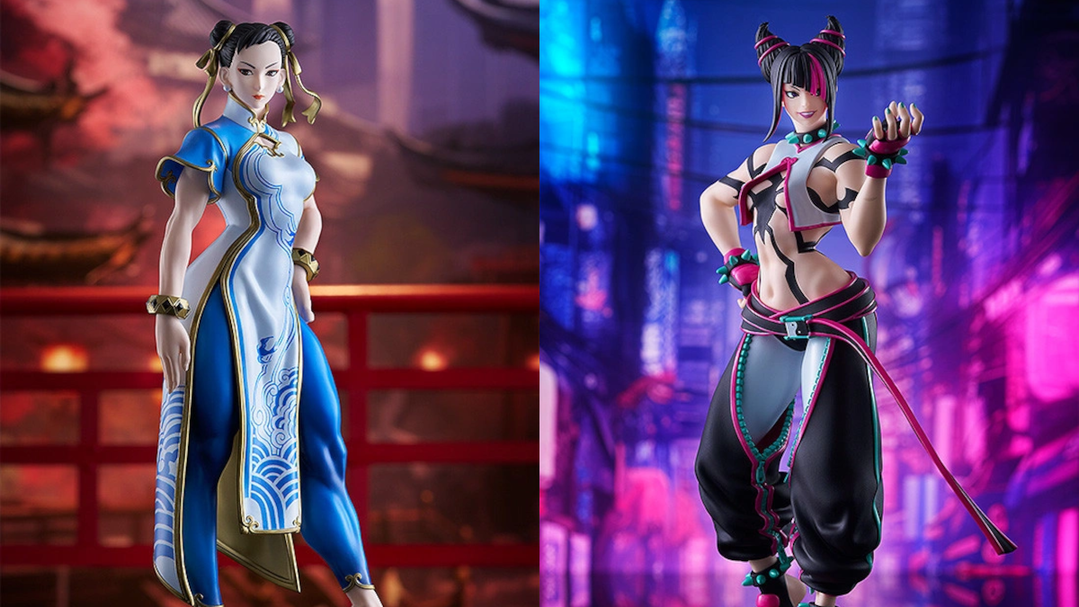 Street Fighter 6 Chun-Li and Juri Pop Up Parade figures