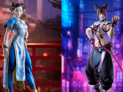 Street Fighter 6 Chun-Li and Juri Pop Up Parade figures
