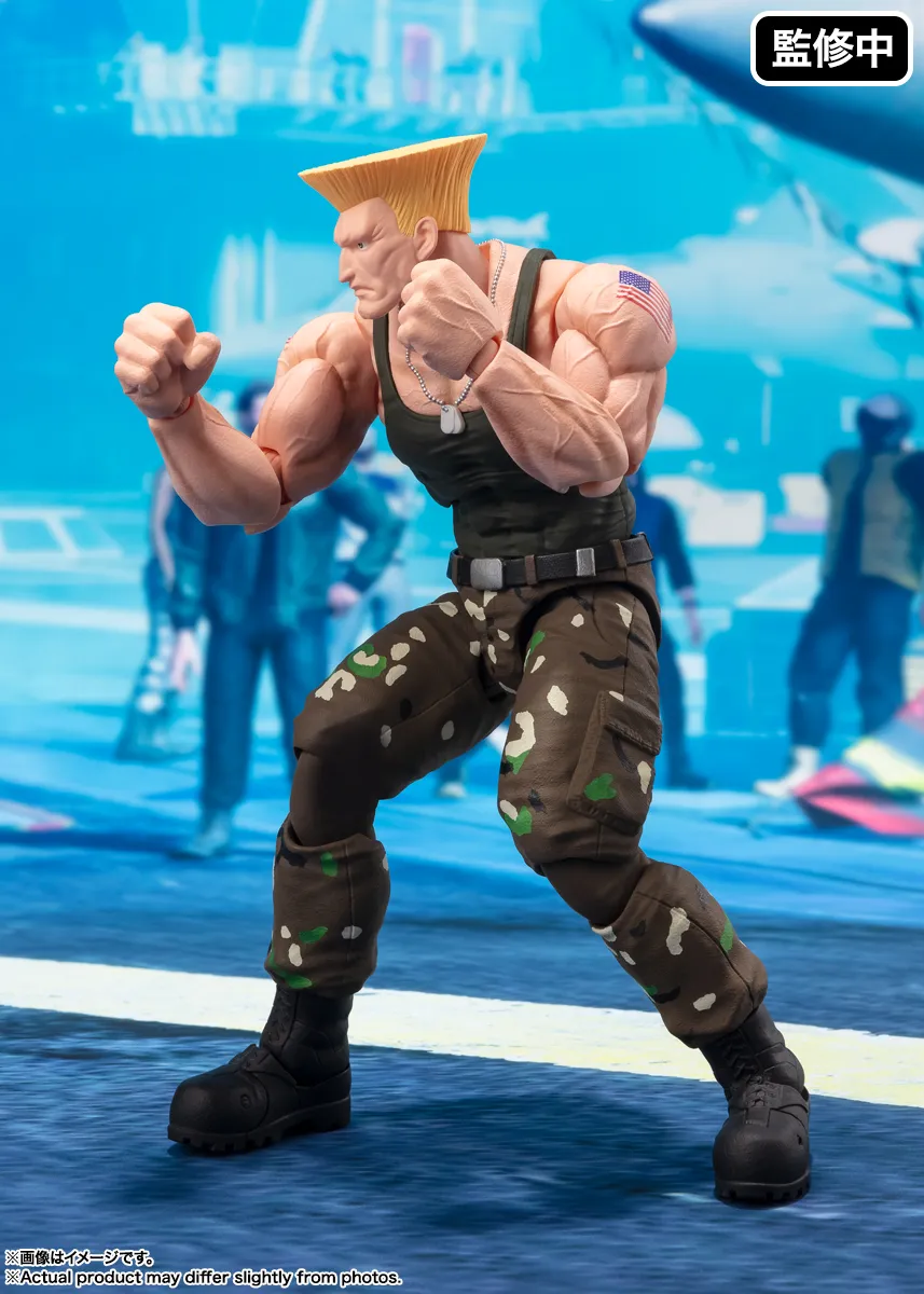 Street Fighter Guile SH Figuarts action figure - normal pose