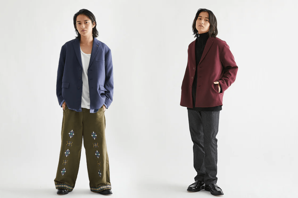 SuperGroupies Ace Attorney jacket samples