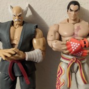 Tekken Kazuya and Heihachi Game Dimension Figures Make a Good Pair