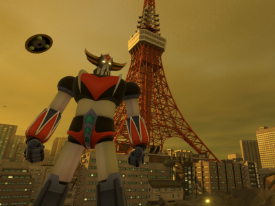 UFO Robot Grendizer The Feast of the Wolves Japanese voiceover version