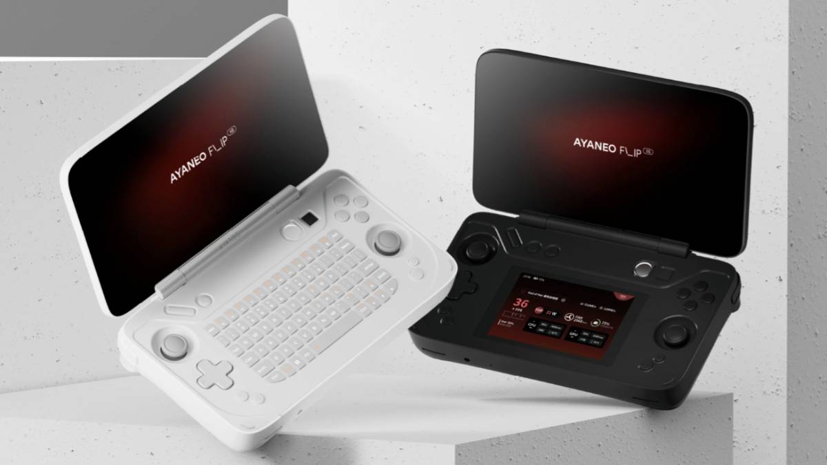 3DS and DS Style AYANEO FLIP KB and FLIP DS Indiegogo Page Opens