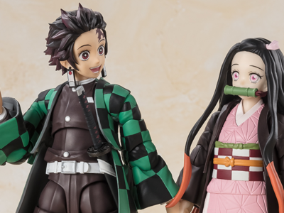 Demon Slayer SH Figuarts of Tanjiro and Nezuko Kamado