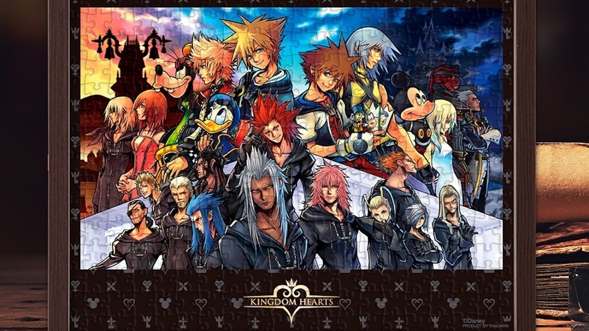 These Kingdom Hearts Puzzles Are Made With Foil Printing