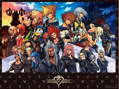 These Kingdom Hearts Puzzles Are Made With Foil Printing