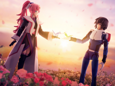 Gundam SEED Freedom Kira Yamato and Lacus Clyne SH Figuarts