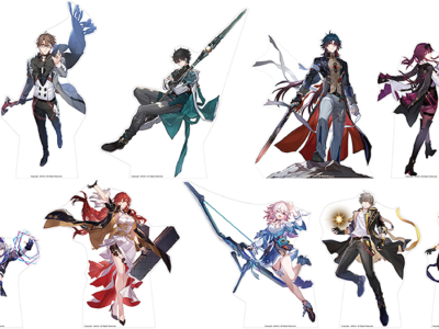 honkai star rail acrylic standees