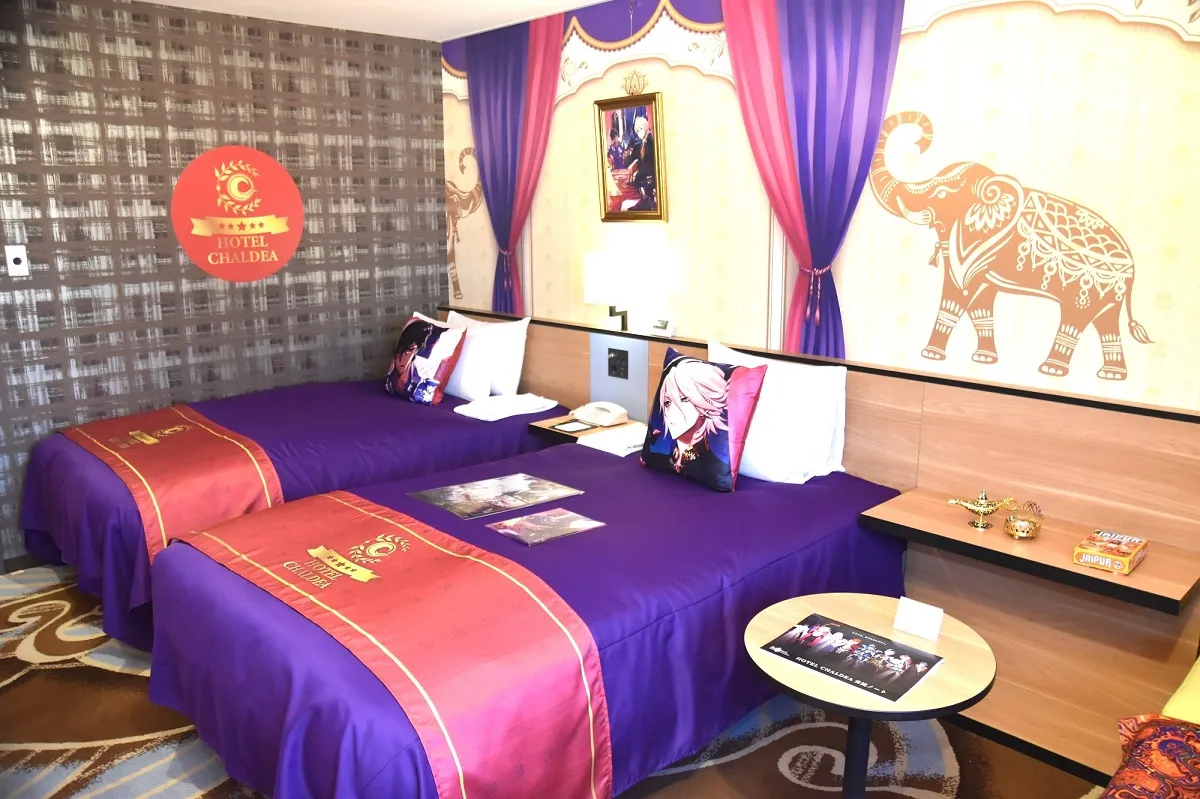 Fate/Grand Order Hotel Chaldea Karna Arjuna room