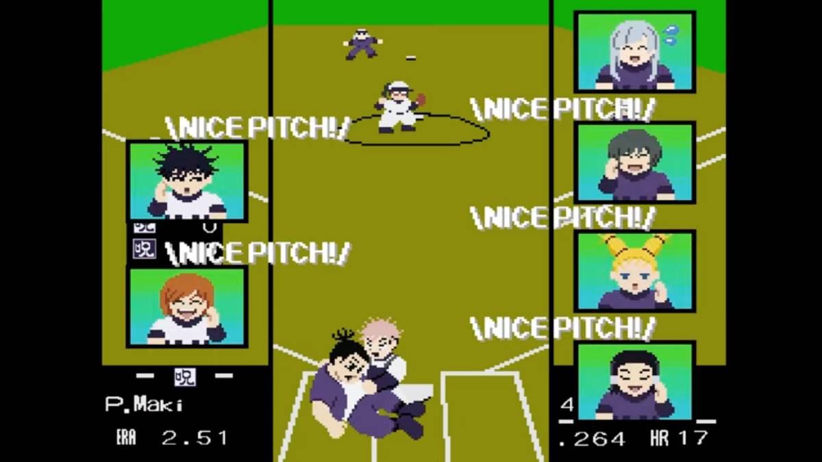 Jujutsa 2024 (Jujutsu RBI) Baseball Minigame Is in Jujutsu Kaisen: Cursed Clash