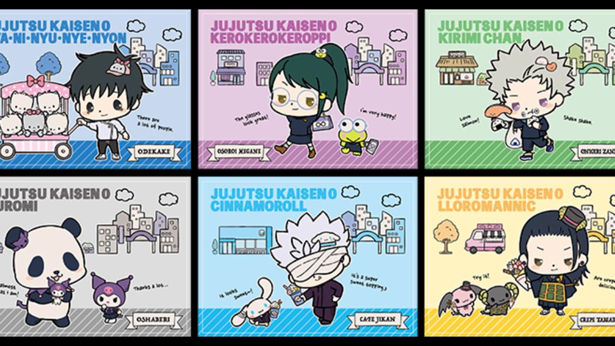 New Jujutsu Kaisen Sanrio Collaboration Pop-up Store Announced