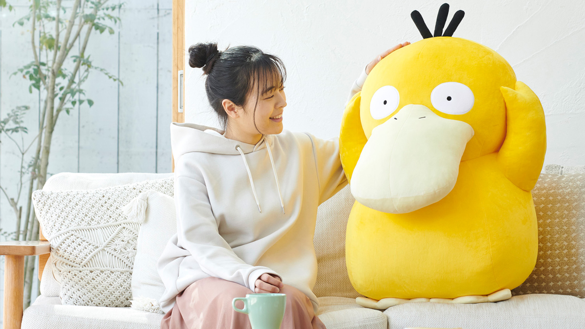 Life-size Psyduck plush returns in Japan in 2024