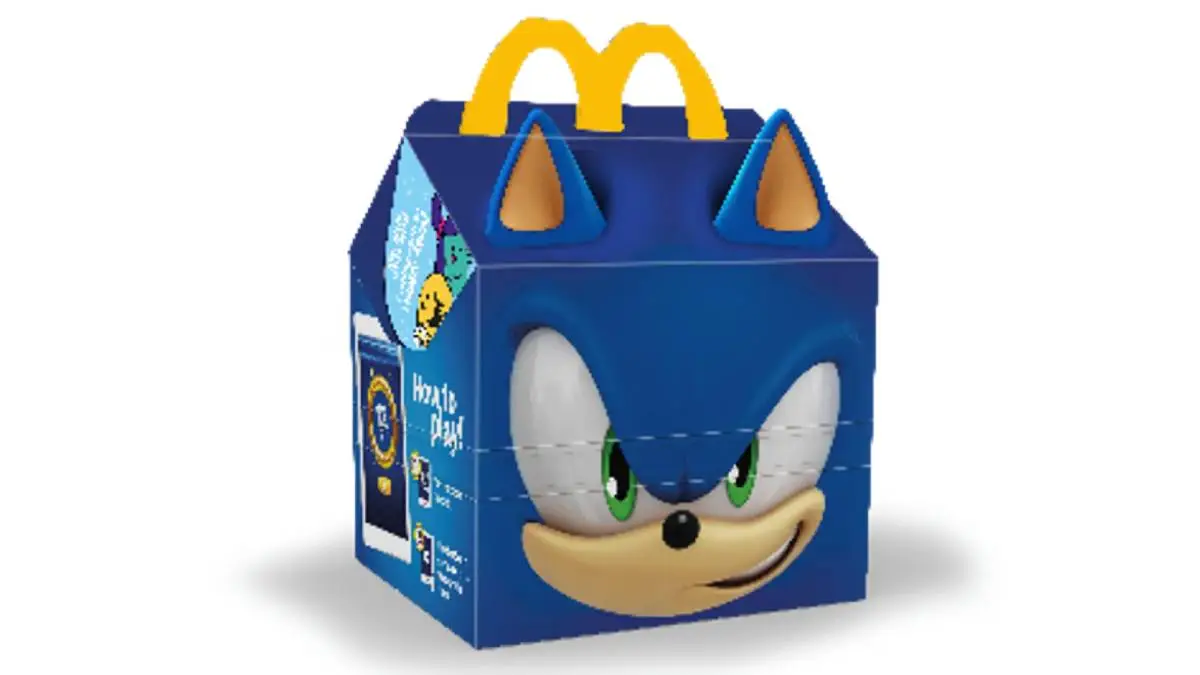 McDonald's Getting Sonic the Hedgehog Happy Meal Toys